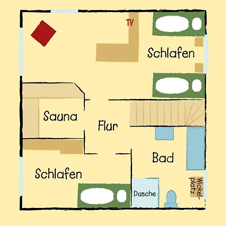 Susanne-fischer Weg 19, Haus Lachmoewe Tatil Evi Wyk auf Föhr